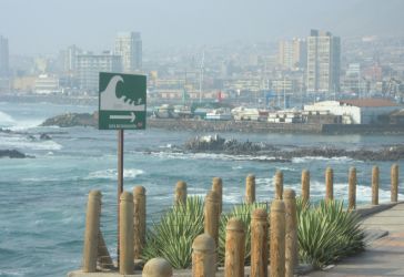 Tsunamiwarning Antofagasta (Cl)