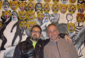 With Robert in Santiago de Chile